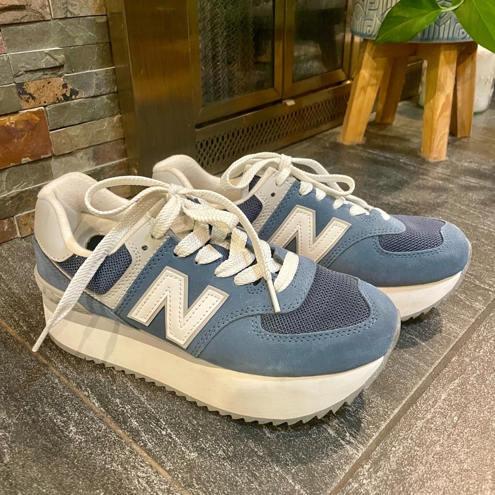 New Balance Sneaker Women 574+ 'Vintage Indigo'